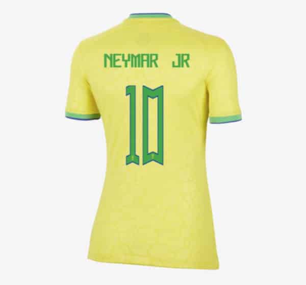 camiseta neymar mujer brasil