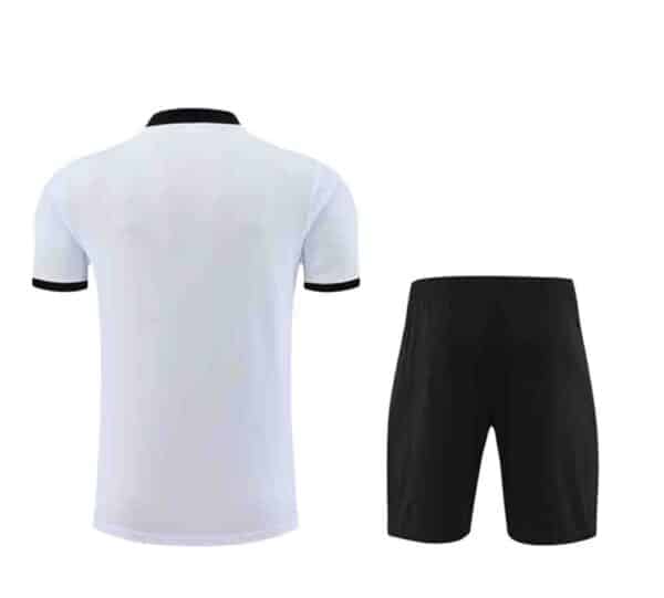 camiseta entrenamiento alemania 2024 blanco de espaldas barata