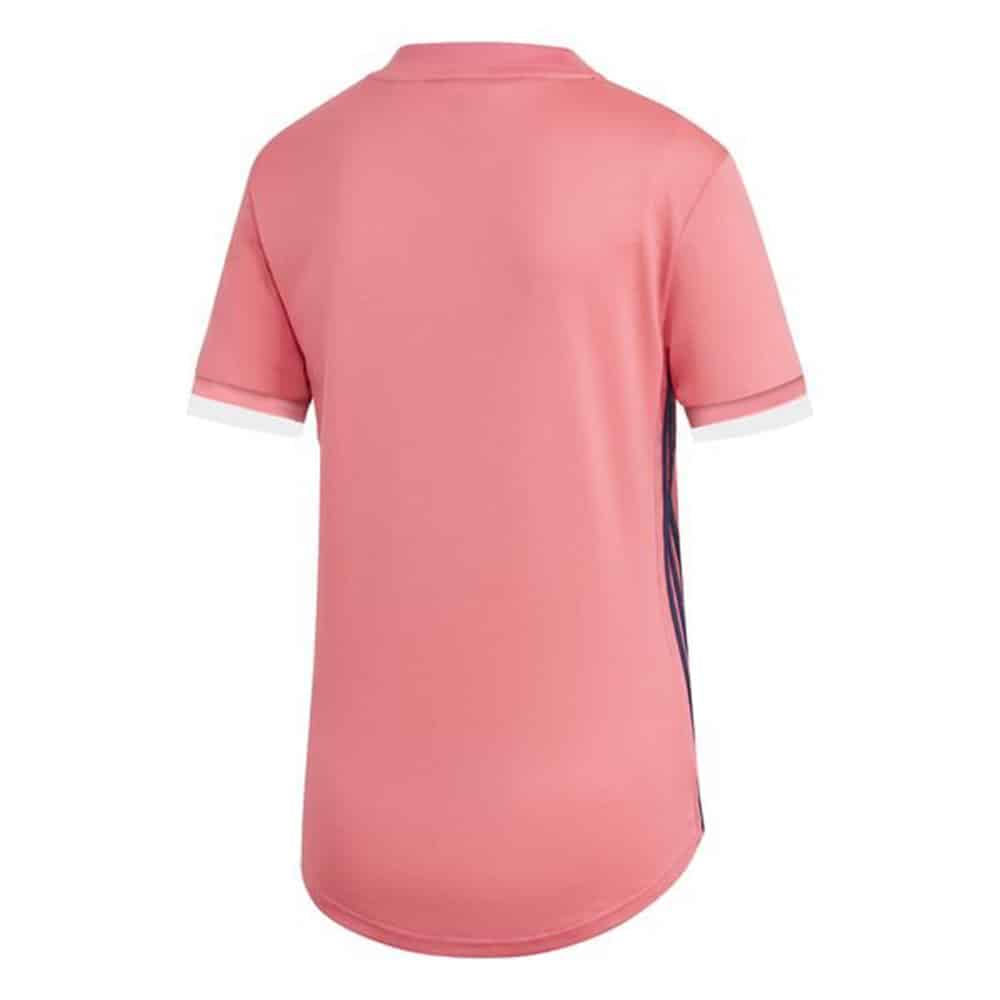 camiseta mujer real madrid rosa replica