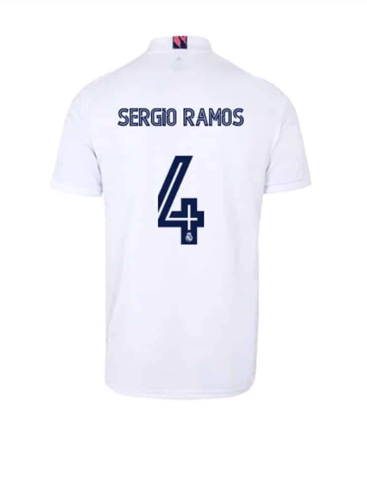 Camiseta Sergio Ramos Madrid - ✓ La Web Nº1 de Camisetas de Fútbol