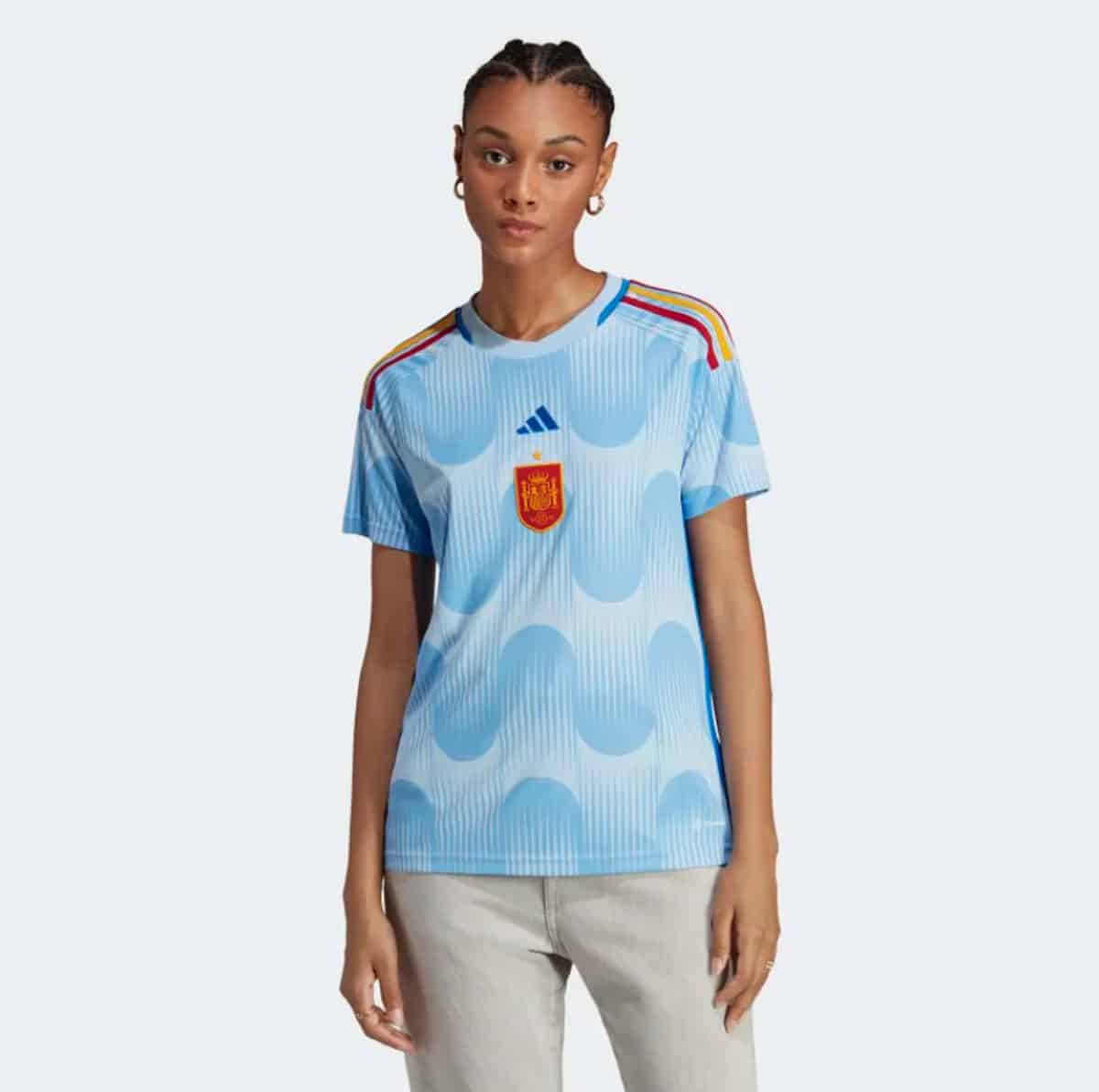 camiseta seleccion española mujer 2022