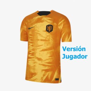 camiseta version jugador holanda mundial 2022