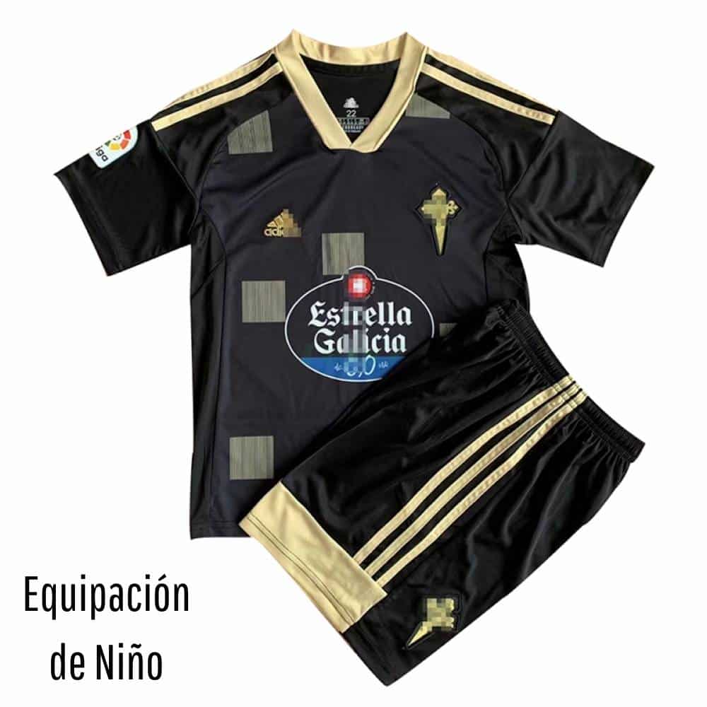 Posicionar Mentalidad De hecho 2ª Equipación Niño C. Vigo 2023 ✓ Web Nº1 Camisetas de Fútbol