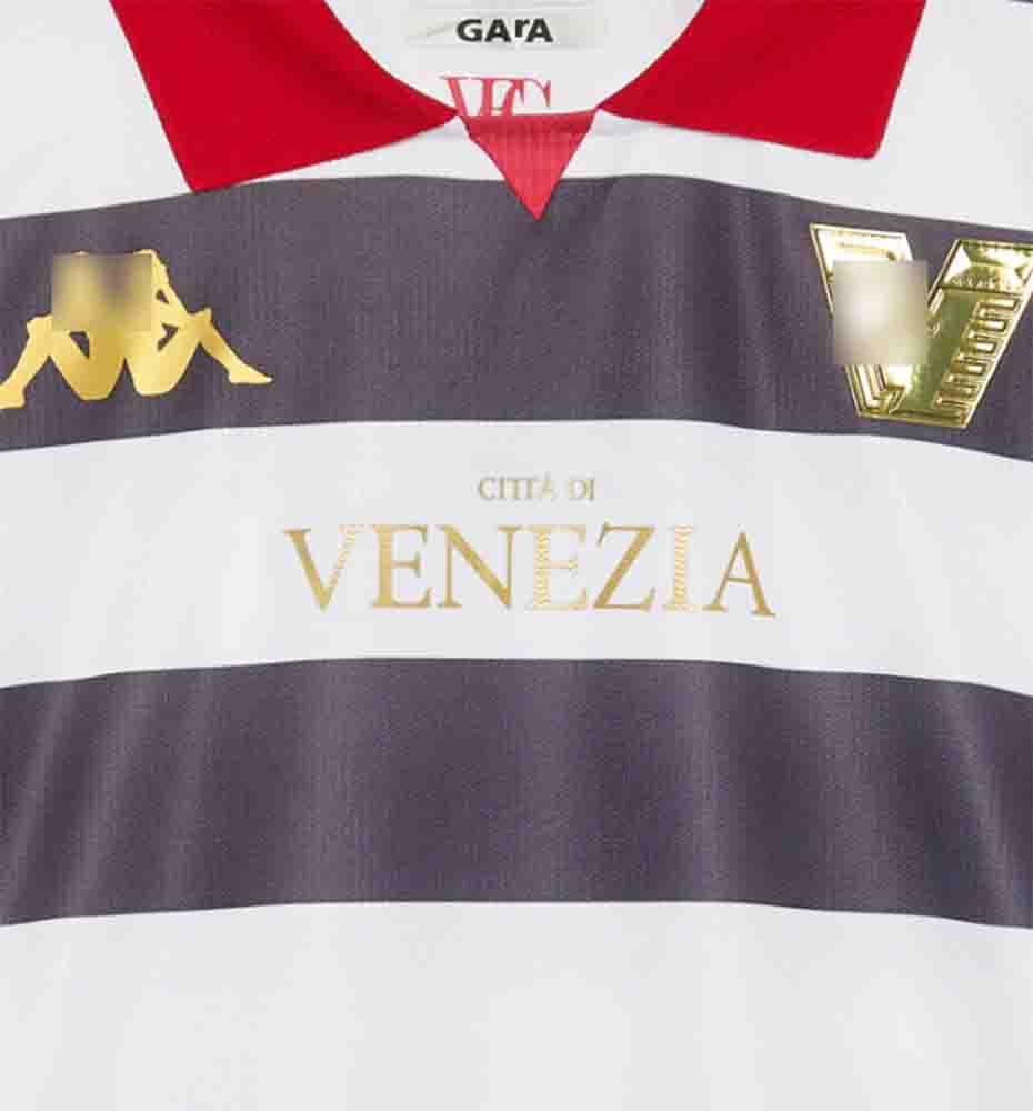 camiseta venezia alternativa 2024 detalle