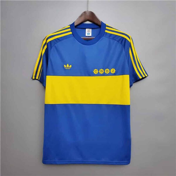 camiseta boca 1981 maradona