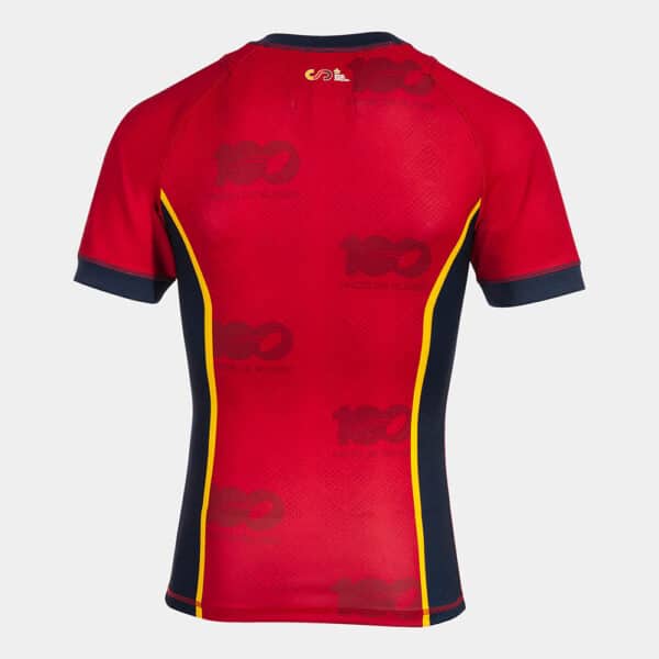 camiseta españa rugby 2023 local roja replica