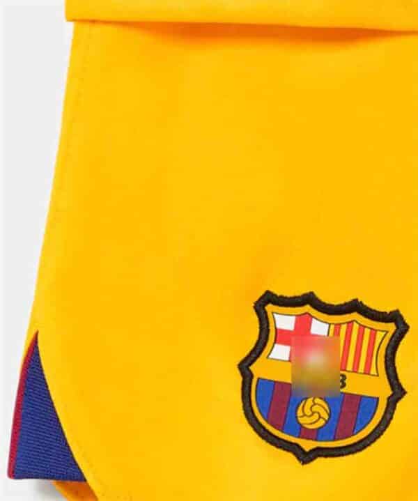 camiseta niño barcelona 2023 tercera barata detalle replica