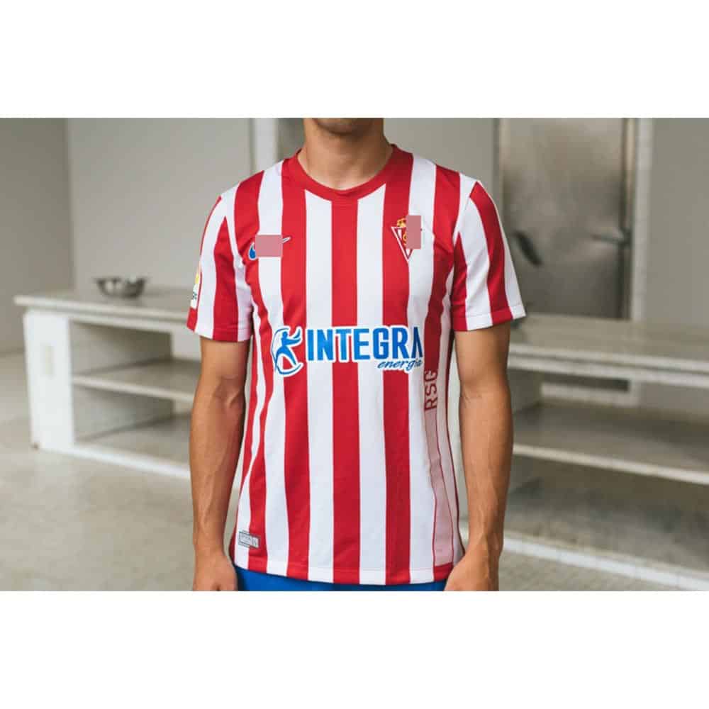 Camiseta Sportng Gijón 2022 Web Nº1 de Camisetas de Fútbol
