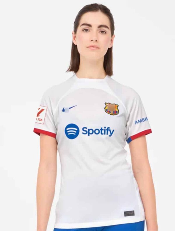 camiseta mujer barcelona 2024 visitante