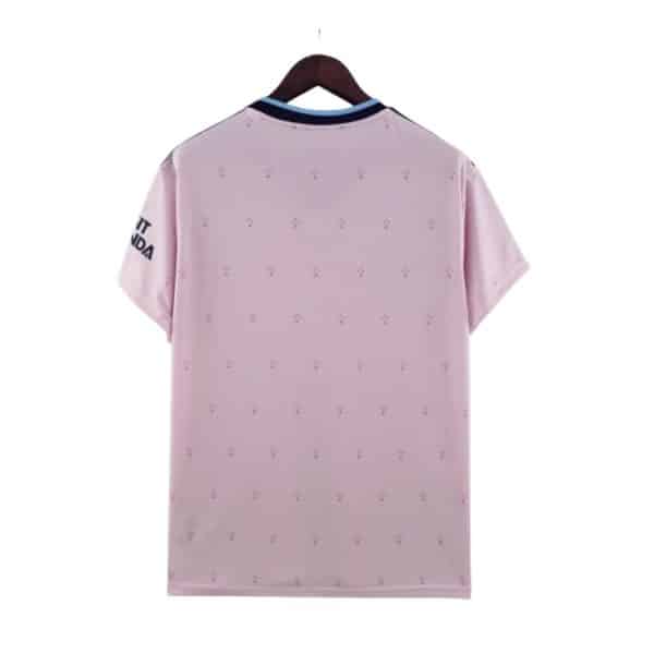 camiseta rosa alternativa arsenal 2023 barata