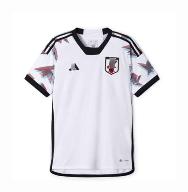 camiseta japon 2022 visitante blanca frontal barata
