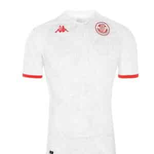 camiseta tunez 2022 visitante blanca frontal barata