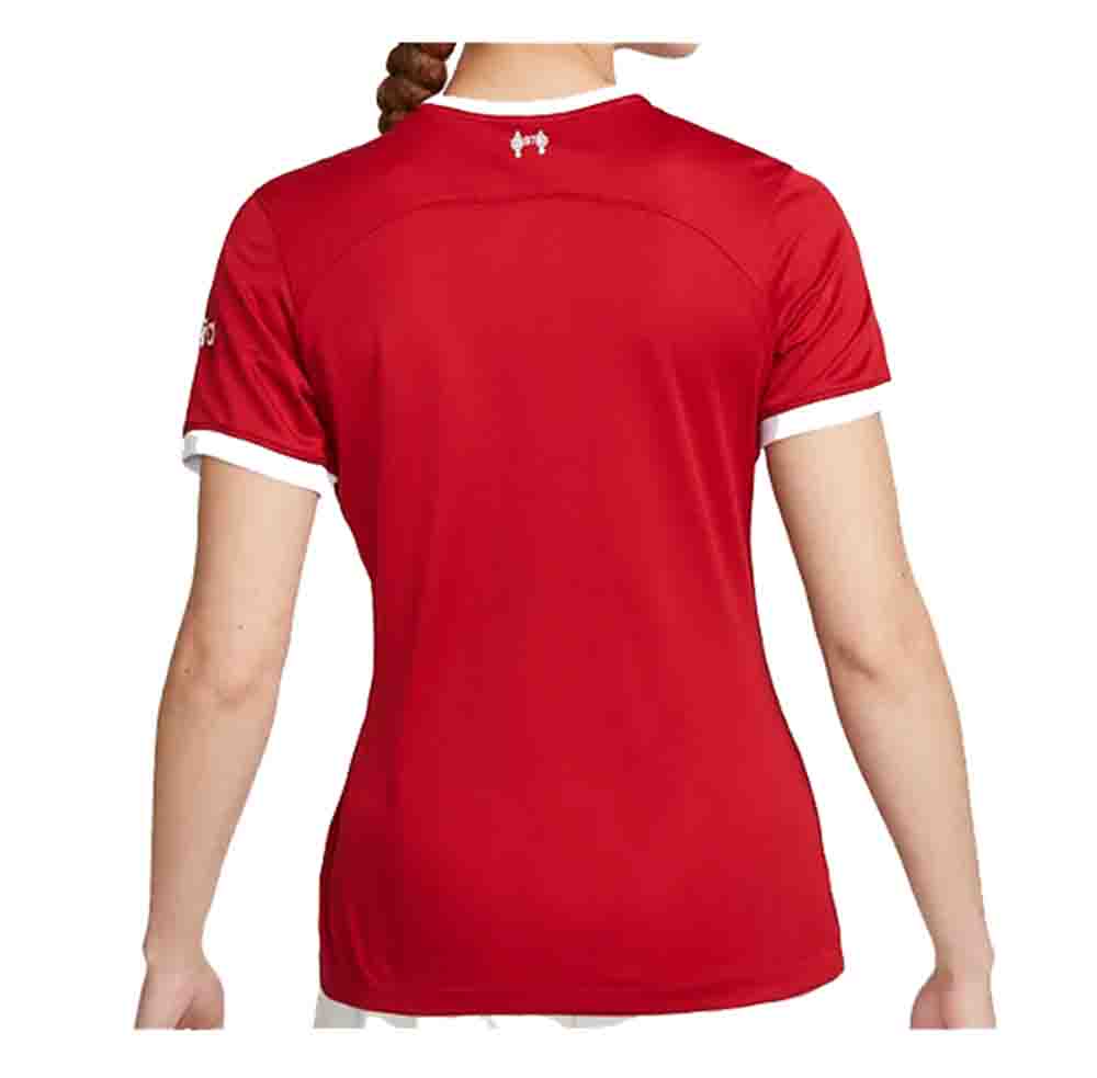 camiseta mujer liverpool 2024 local de espaldas barata