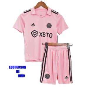 camiseta niño inter miami 2023 local frontal barata