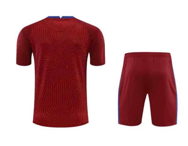 camiseta portero tottenham 2023 rojo de espaldas barata