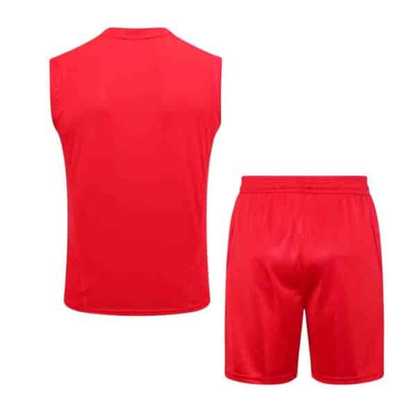 camiseta sin mangas flamengo 2024 rojo de espaldas barato