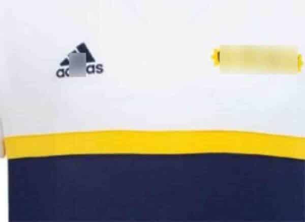 camiseta boca junior 2023 visitante frontal detalles barata