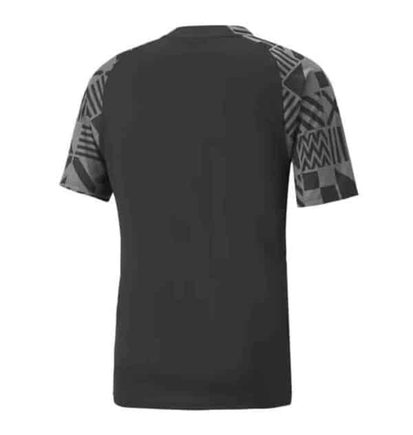 camiseta pre partido valencia 2023 negro de espaldas barata